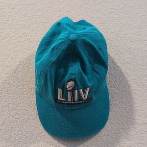 Teal Unisex NFL Superbowl Cap with Embroidered Logo